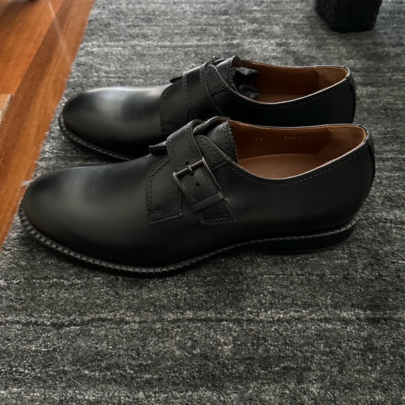 NWT Aquatalia Jamal Weatherproof Single Monk Strap Shoe